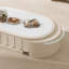 Table basse escamotable de style français
