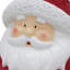 Résine de Noël père Noël avec sculpture