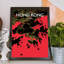 Hong Kong City Map - Unframed Graphic Art Print on Paper-2089840192-2072324326