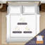 Ensemble de housse de couette de luxe Lincoln Collection - 100% satin de coton ultra doux-111732350