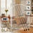 Interior Primed Slab Door 1-Lite Clear Glass Solid Manufactured Wood Pantry Door For Modern French Door 36x80-111172145