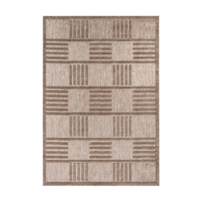 Modern Non-Slip Area Rugs – Beige – Living Room, Hallway Runner, Kitchen & Door Mat – Multiple Sizes, Rectangle 60 x 110cm