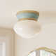 Misty Single Light Flush Mount