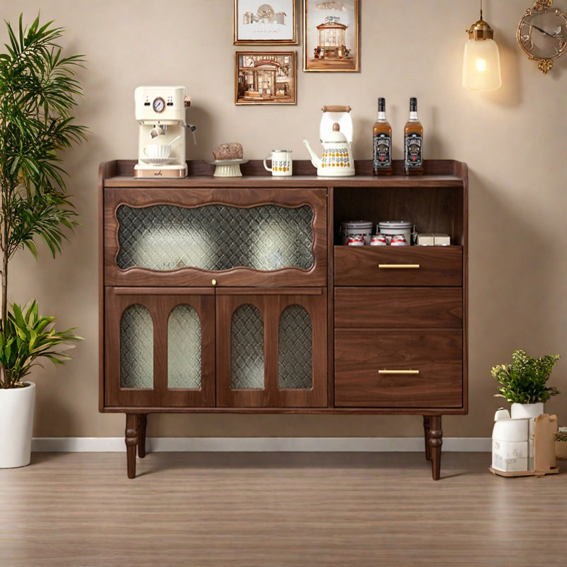 Armoire de rangement simple pour le salon, H 37,4 po x l 47,24 po x P 15,75 po