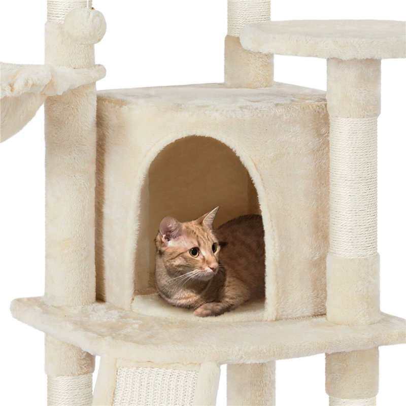 Zermatt 106cm H Cat Tree, Beige