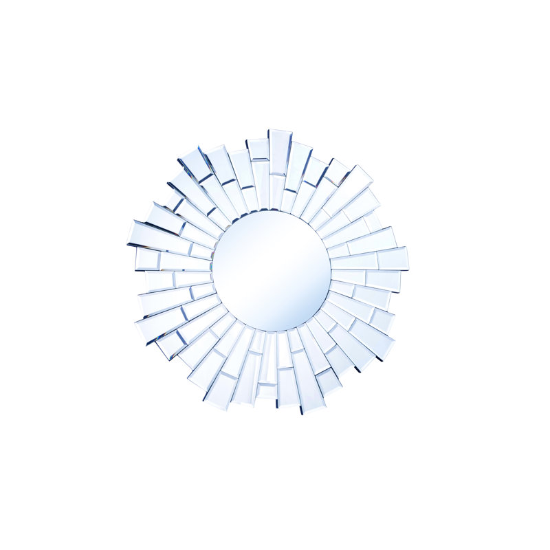 Naoma Sunburst Wall Mirror, 24" x 24"