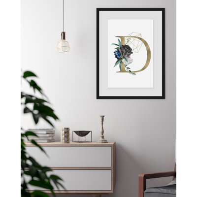Letter - Single Picture Frame Print