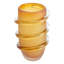 Vase Eliano Frosted Amber-1467528546