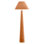 Lampe sur pied en velours