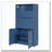 69''H Buffet with Hutch and Foldable Workstation, Multifunctional Storage Cabinet Cupboard with Adjustable Shelf and Power Outlet-1022948065