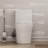 KE KING Space Saving Round Compact One-Piece Toilet (Seat Included)