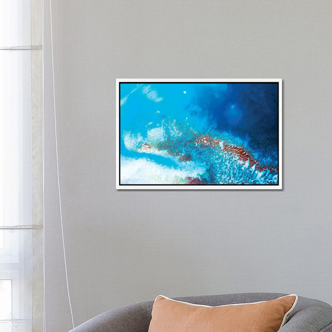 Into The Blue von Petra Meikle De Vlas - Galerie-verpackte Leinwand Giclée auf Leinwand