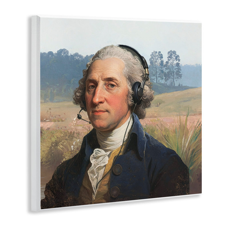 Classical Gentleman with Headset Wall Plaque, design by CAD Designs