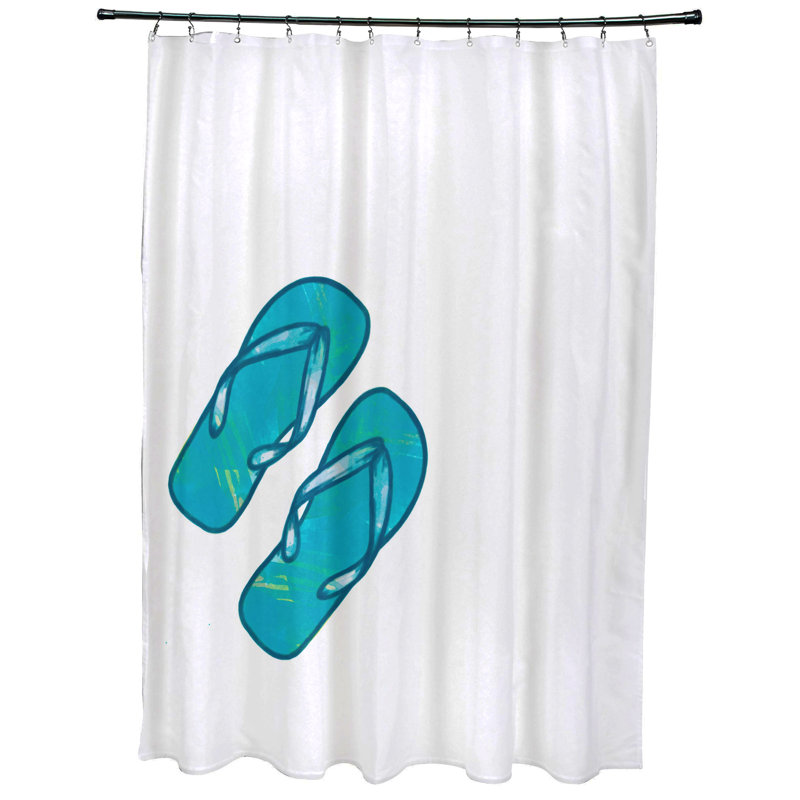 Rideau de douche Eastbourne, Blanc