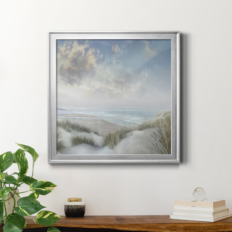 Windswept III - cadre photo, impression sur toile, Argent, H 30,5 po x l 30,5 po x P 1,5 po