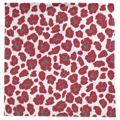 Animal Print Cotton Blend Tablecloth