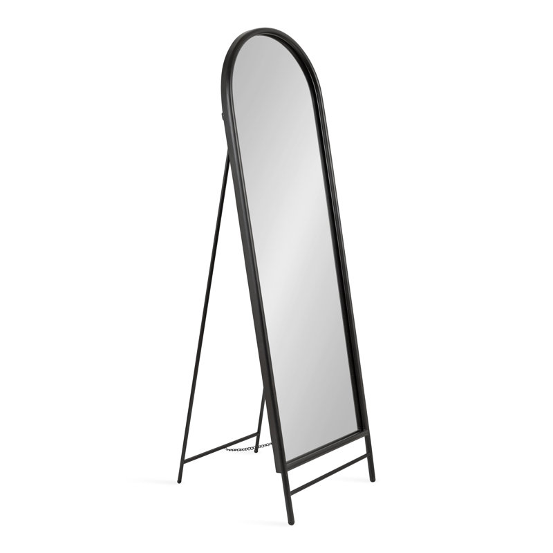 Miroir pleine grandeur Karlo, Noir