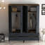 Alurta Manufactured Wood Wardrobe-841804303