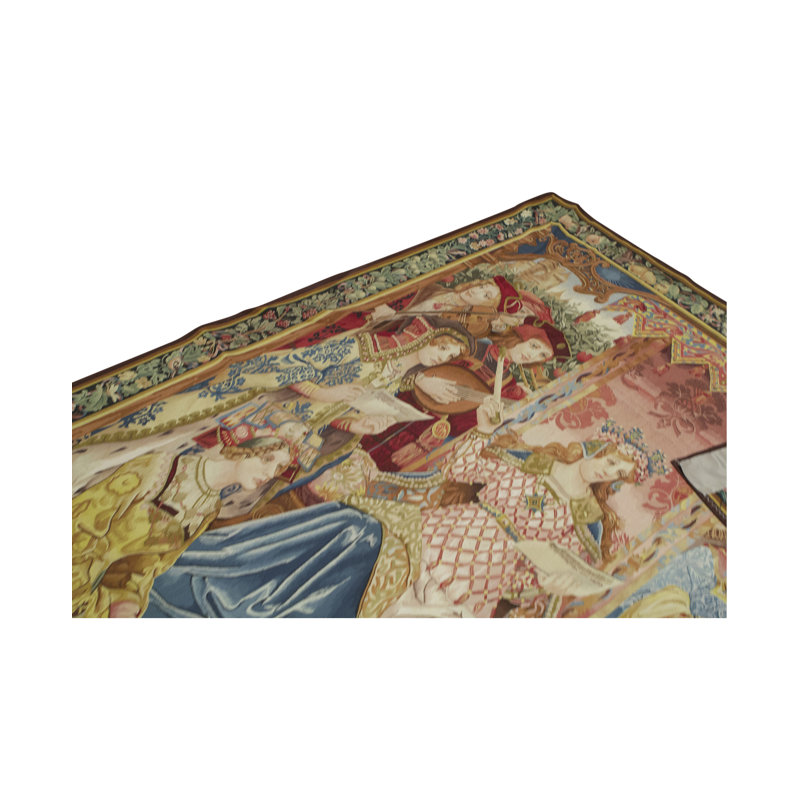 Hand-Knotted High-Quality Brown Area Rug