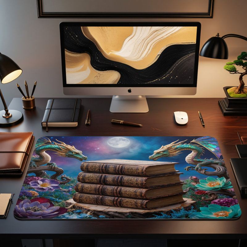 Polyester Desk Pad, 31.5x15.5