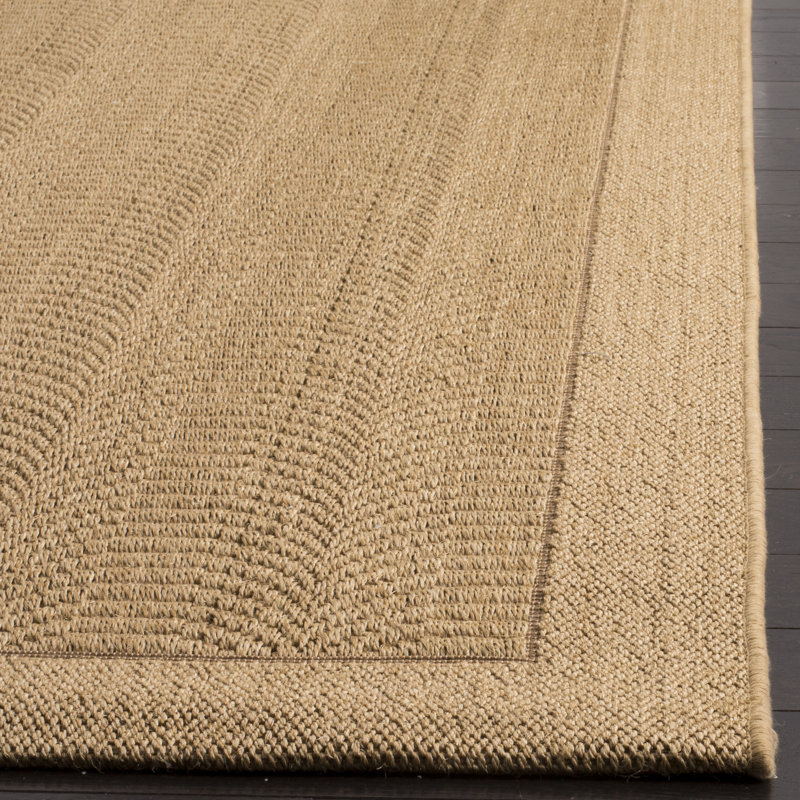 Tapis géométrique en jute et sisal Chateaux, Tapis de couloir 2 pi 3 po x 12 pi