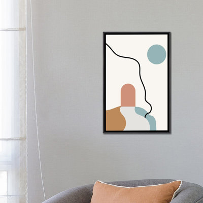 "Boho Terracota Road" par Mambo art studio-impression