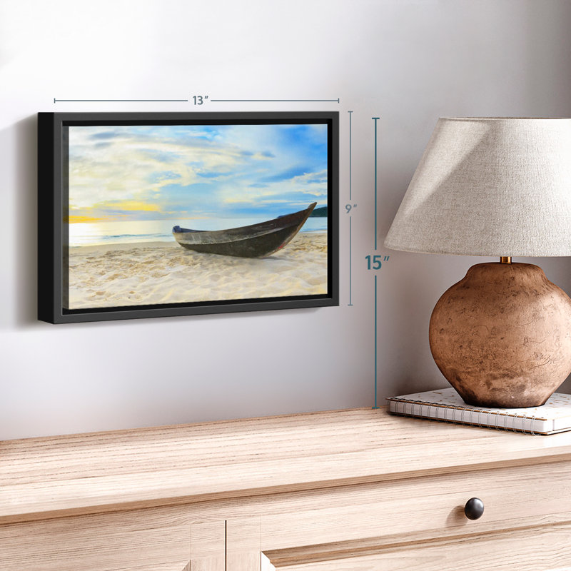 Impression sur toile Beach Breeze, H 9 po x l 13 po