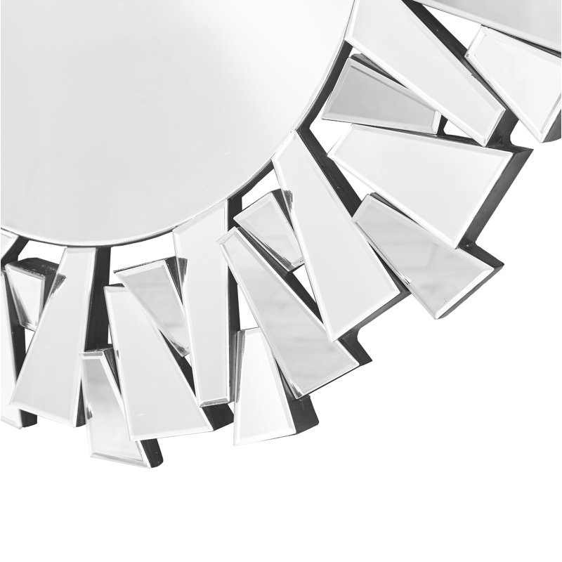 Stillings Flat Wall Mirror, 31.5" H x 31.5" W