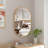 Latwanna Oval Metal Wall Mirror-1008154655-1008154654