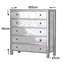 Commode 5 tiroirs L 39,37 po Lopes