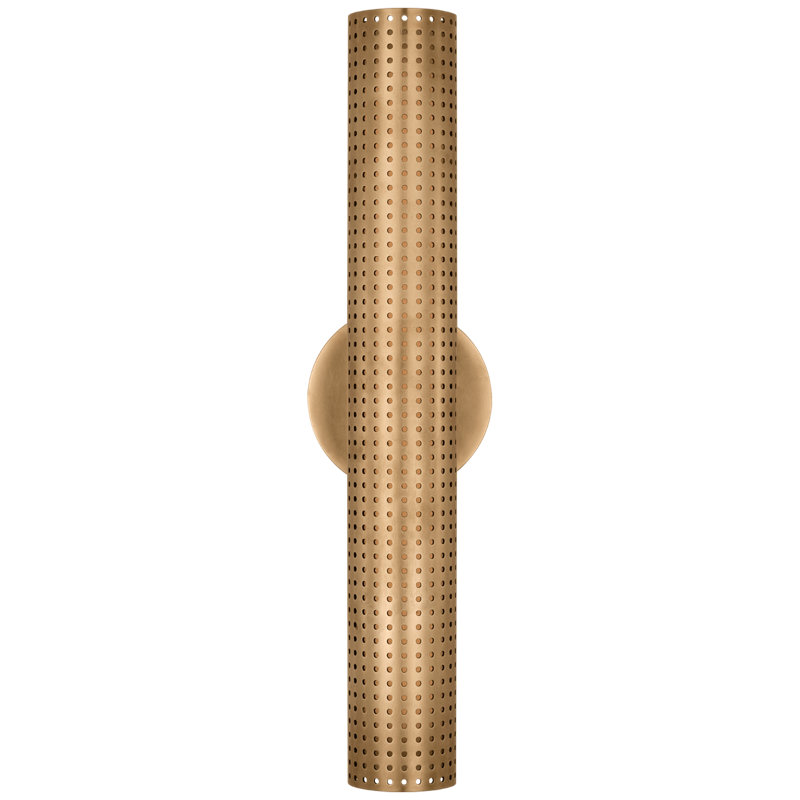 Precision 2 - Light LED Armed Sconce, Antique Burnished Brass