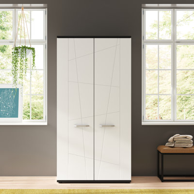 Kells 2 Door Manufactured Wood Wardrobe