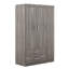 Armoire 3 portes avec 2 tiroirs-1348662681