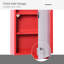 Wall Mount Medicine Cabinet Lockable with 2 Keys for Bathroom