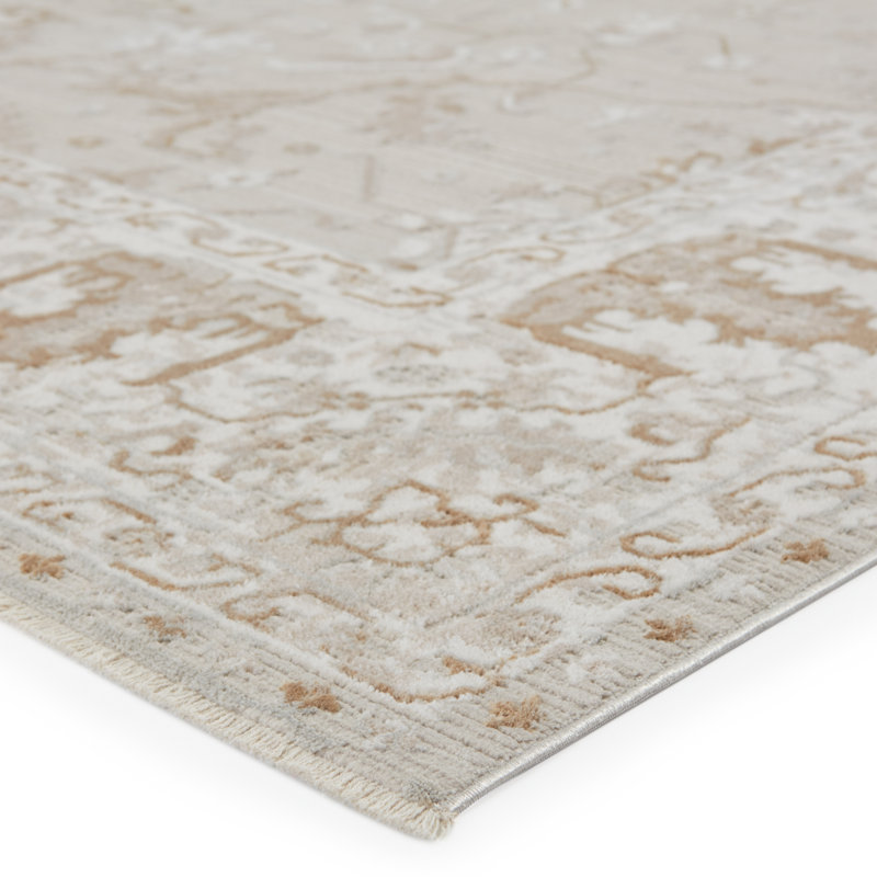 Tapis oriental beige, Tapis de couloir 3 pi x 8 pi