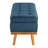 Boyu Polyester Blend Upholstered Storage Bench-2142374506