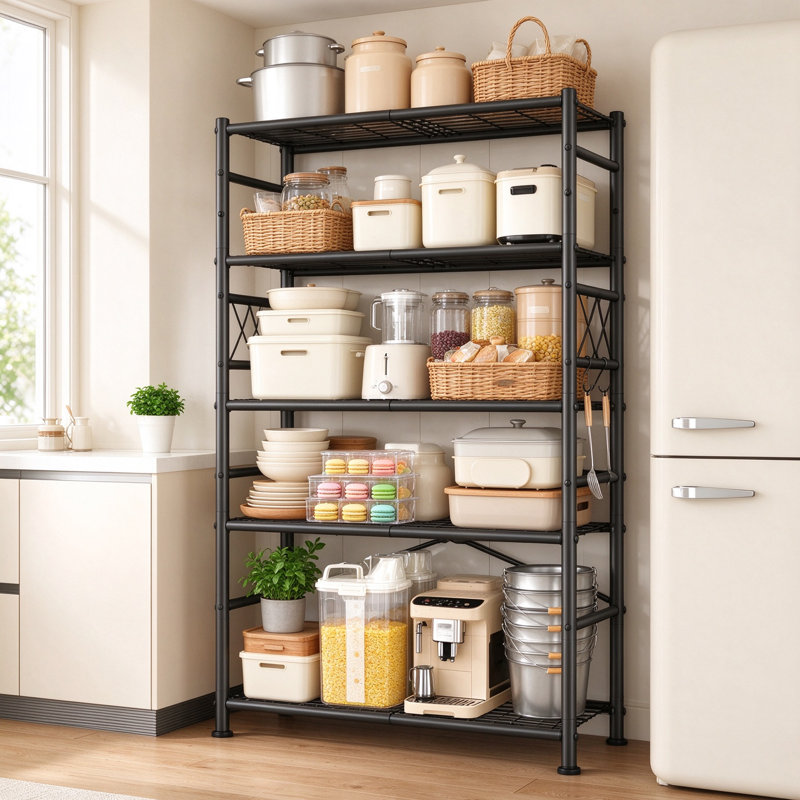 90 cm W Steel Shelving Unit, 5-Tier 90W*30D*183H