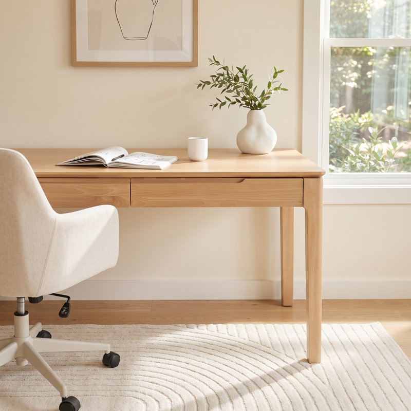 Rise Desk, Light Oak
