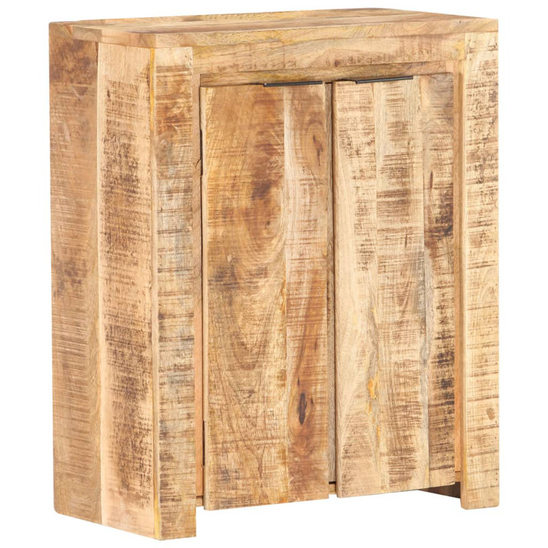 Buffet en bois de manguier brut 23,2 po x 13 po x 29,5 po Stillmore