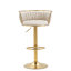 Christal Height Adjustable Swivel Bar Stool-1574298128-1574298132