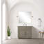 36 po X P 22 po D Meuble-lavabo simple avec plateau en marbre de culture-845990087