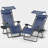 Zero Gravity Chairs 330 Lb Capacity Adjustable Canopy Headrest For Outdoor Patio Or Beach-1367475675