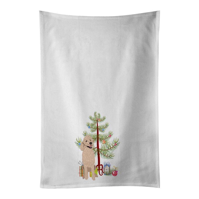 Ensemble de 2 serviettes de cuisine Poodle