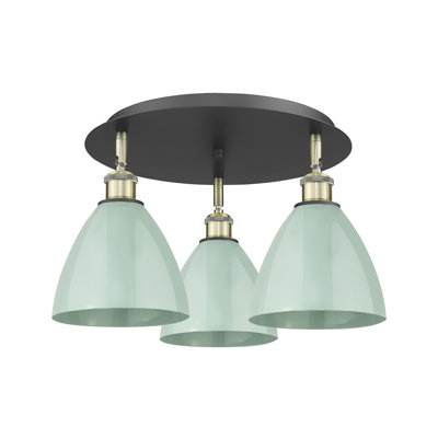 Plafonnier encastré 3 lumières 7,5 po Allare