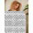 Luxurious Cotton Area Rug, 3.3 x 4.9 Feet | 100% Cotton, 1200 g/m², 0.3 in Pile Height | Antibacterial, Non-Slip PVC Underside, Machine Washable | Elegant Cream, Grey & White Design for Modern Homes-112937124