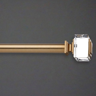 Cambria Designer Series by Mode 1 1/2 Inch Dia. Fixed Length Curtain Rod