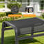 Wittig All Weather Stackable Oversized Outdoor Ottoman(Set Of 2)-299229538