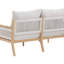 Ensemble de causeuse d'extérieur avec coussins-581258998