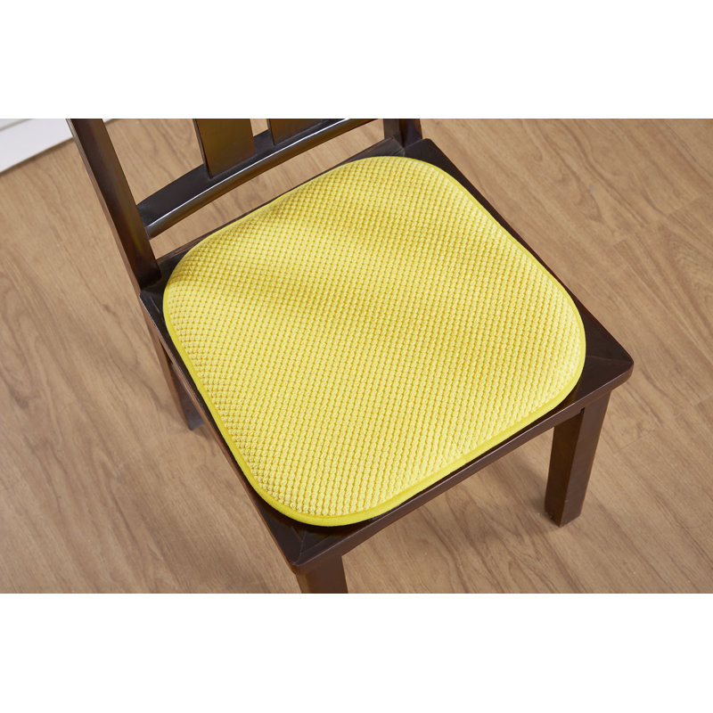 Outdoor 1.5'' Chair Pad, Yellow