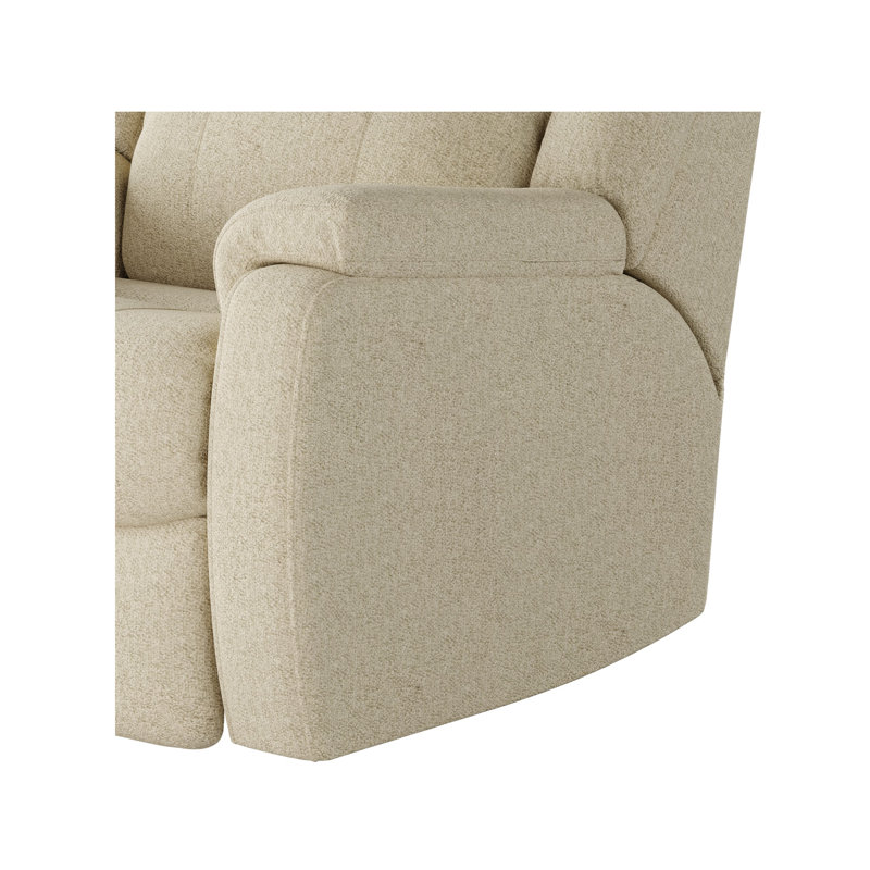 Hercules Dual Power Wall Recliner, Cream Jacquard